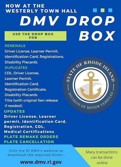 DMV Drop Box Flyer Picture sm